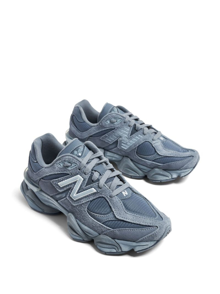 Blue 9060 Panelled Sneakers