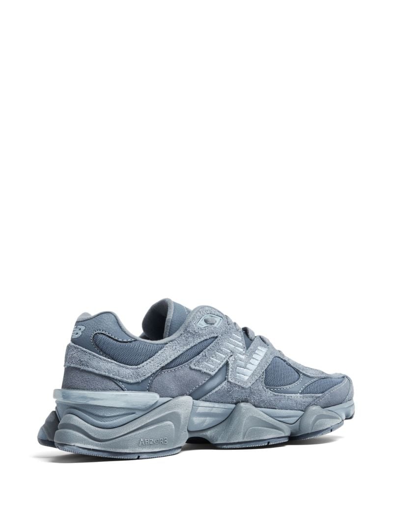 Blue 9060 Panelled Sneakers
