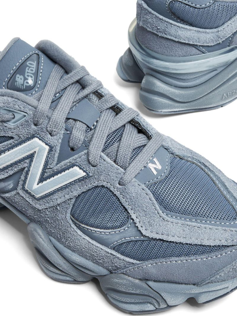 Blue 9060 Panelled Sneakers