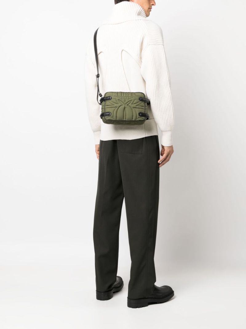 Green the Harness Quilted Camera Bag