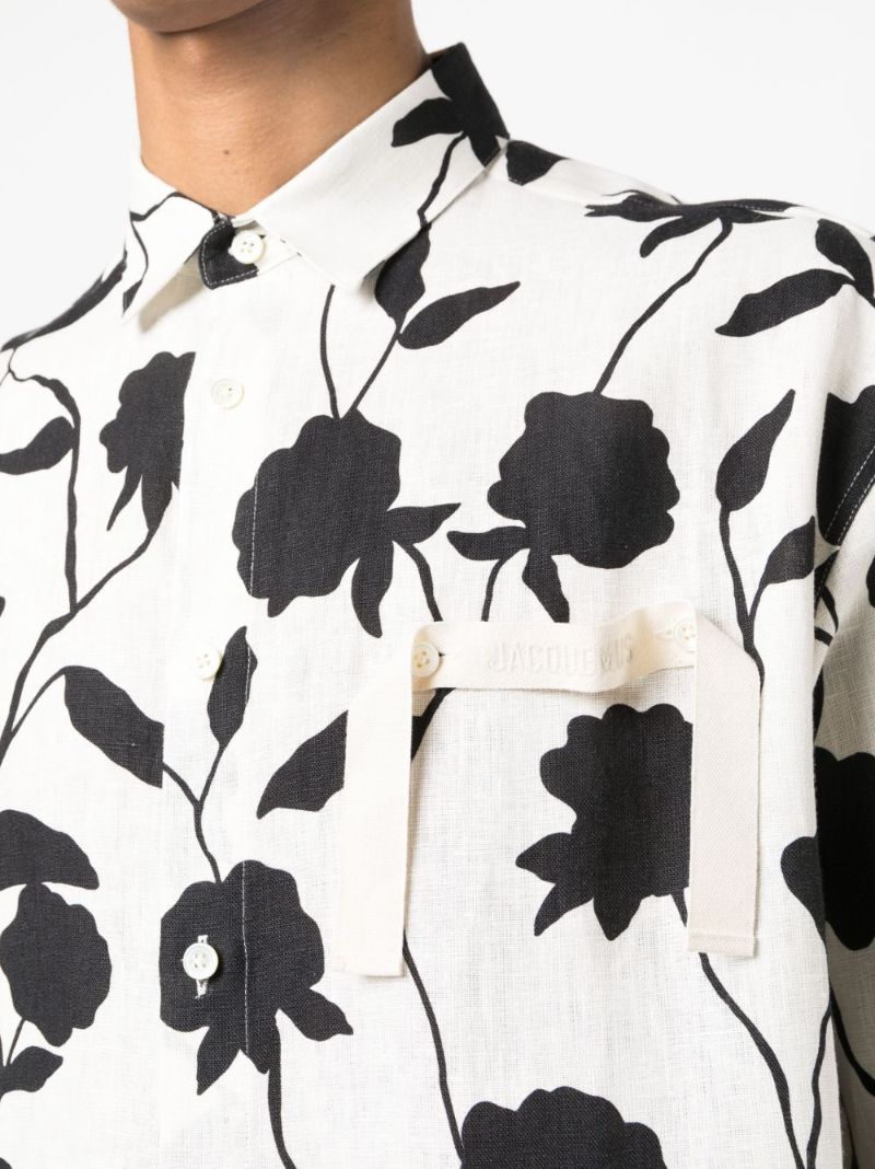 White La Chemise Simon Linen Shirt