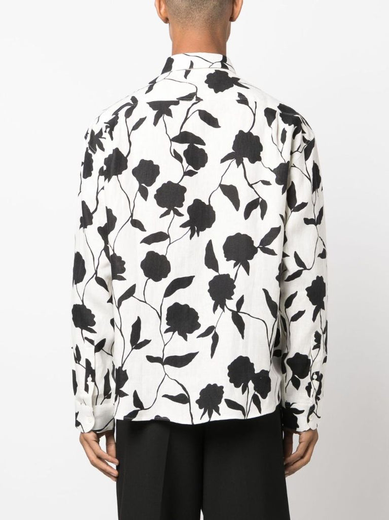 White La Chemise Simon Linen Shirt