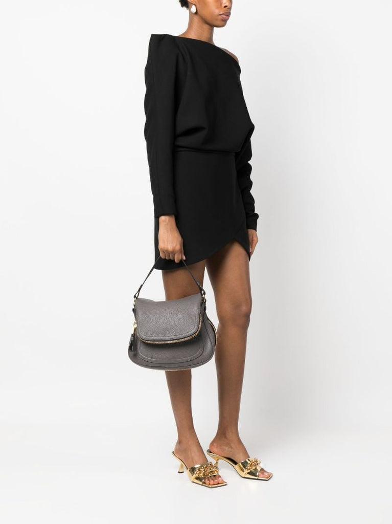 Grey Jennifer Medium Tote Bag
