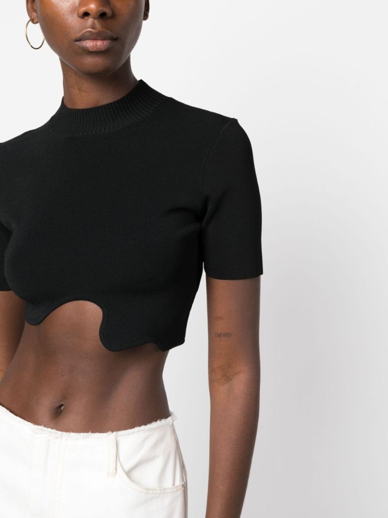 Ribbed Crop Top