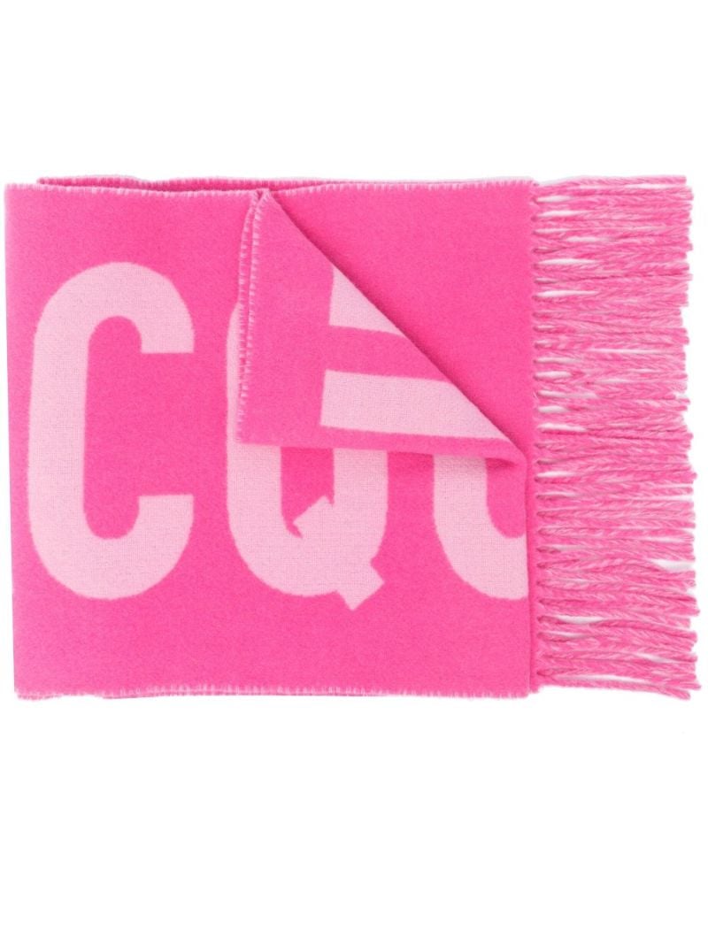 Pink L'Ã_x0083_Â©charpe Jacquemus Wool Scarf