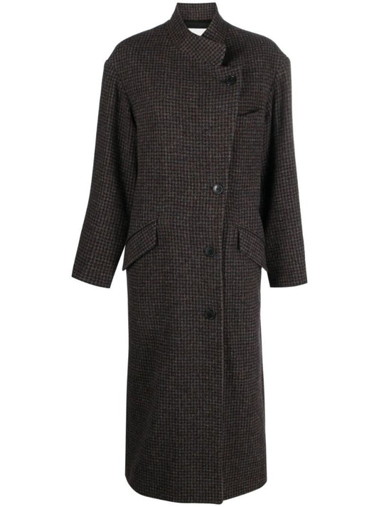 Brown Sabine Wool Coat
