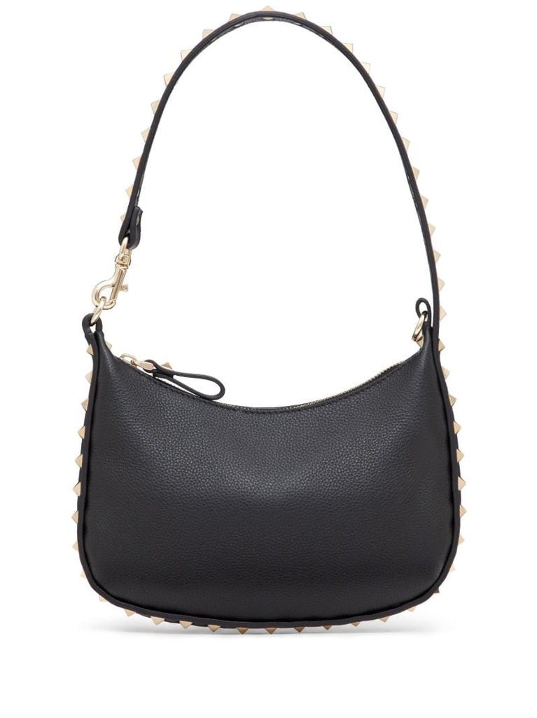 Black Rockstud Mini Shoulder Bag