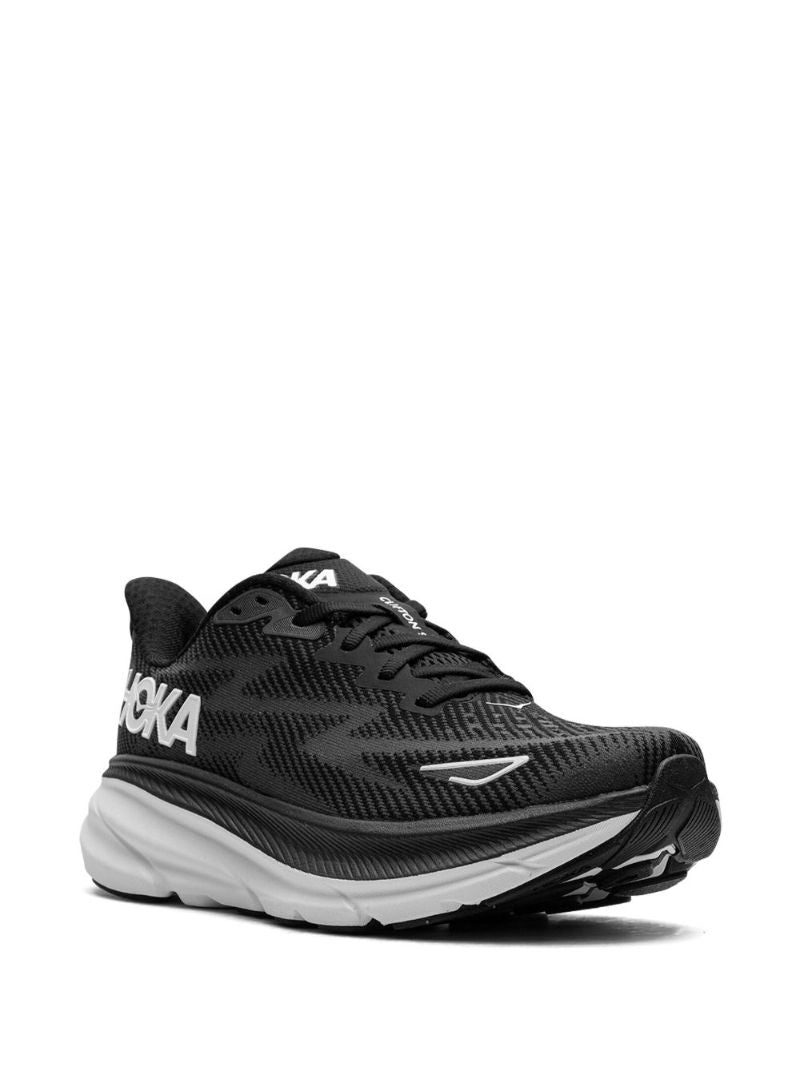 Black Clifton 9 Panelled Sneakers