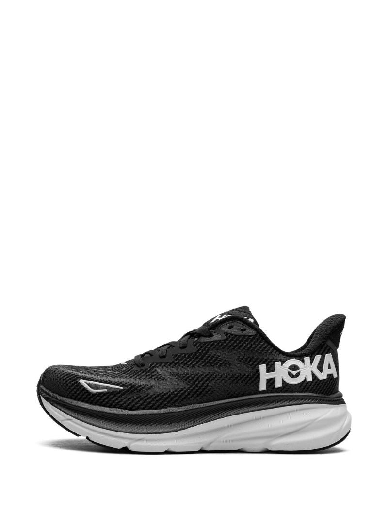 Black Clifton 9 Panelled Sneakers