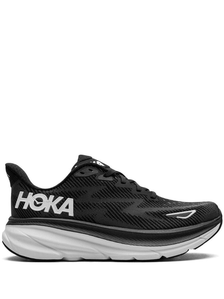 Black Clifton 9 Panelled Sneakers