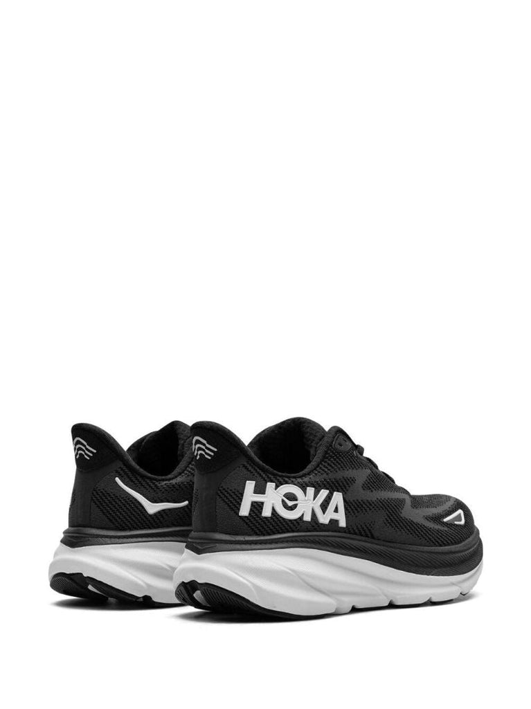 Black Clifton 9 Panelled Sneakers