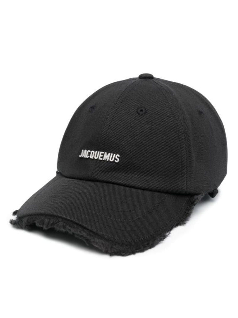 Black La Casquette Artichaut Cotton Baseball Cap