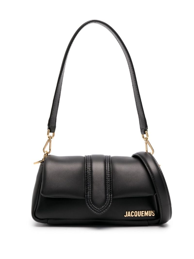 Black Le Bambimou Leather Shoulder Bag