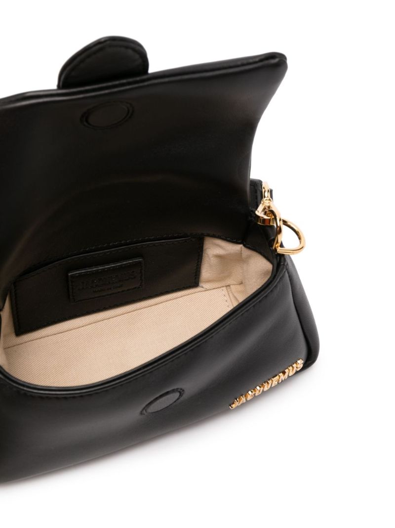 Black Le Bambimou Leather Shoulder Bag