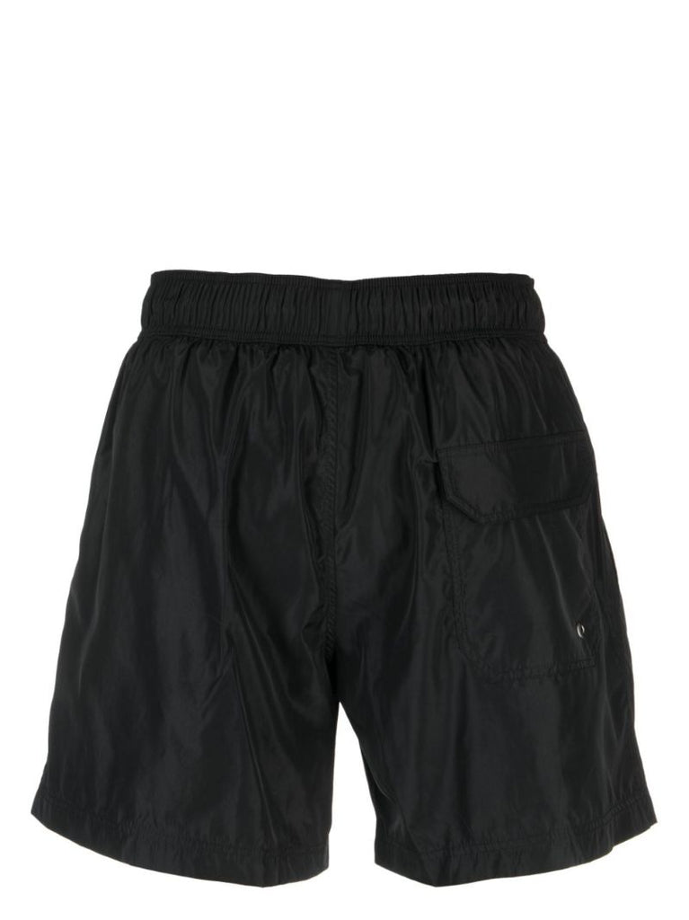Black Logo-print Swim Shorts