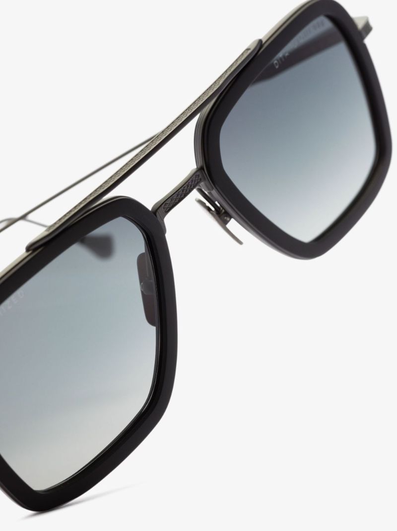 Black Flight.006 Square Sunglasses