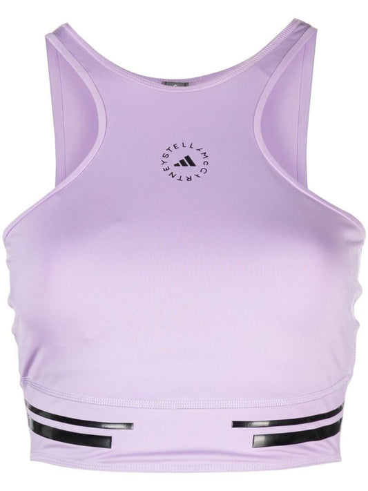 Purple Truepace Running Crop Top