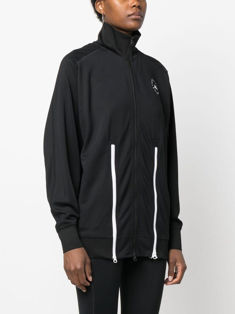 Black Truecasuals Track Jacket