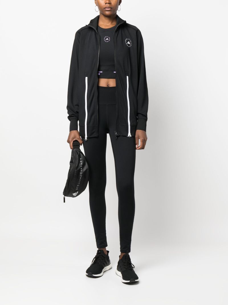 Black Truecasuals Track Jacket