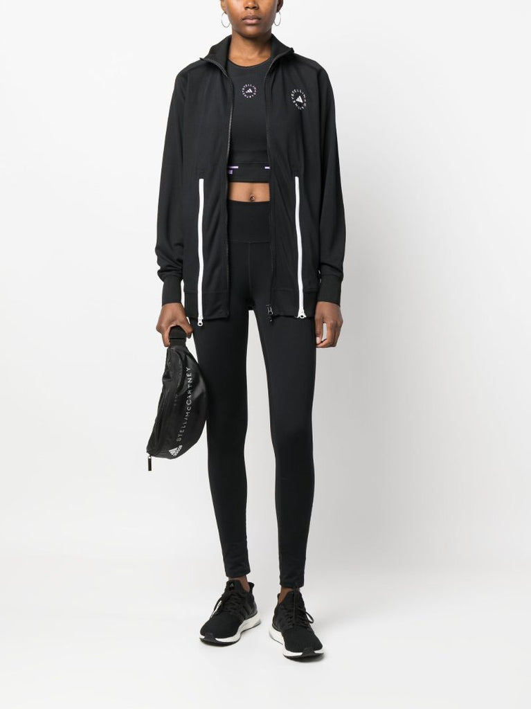 Black Truecasuals Track Jacket