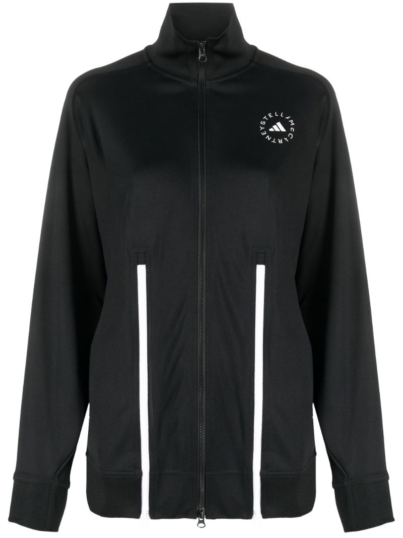 Black Truecasuals Track Jacket