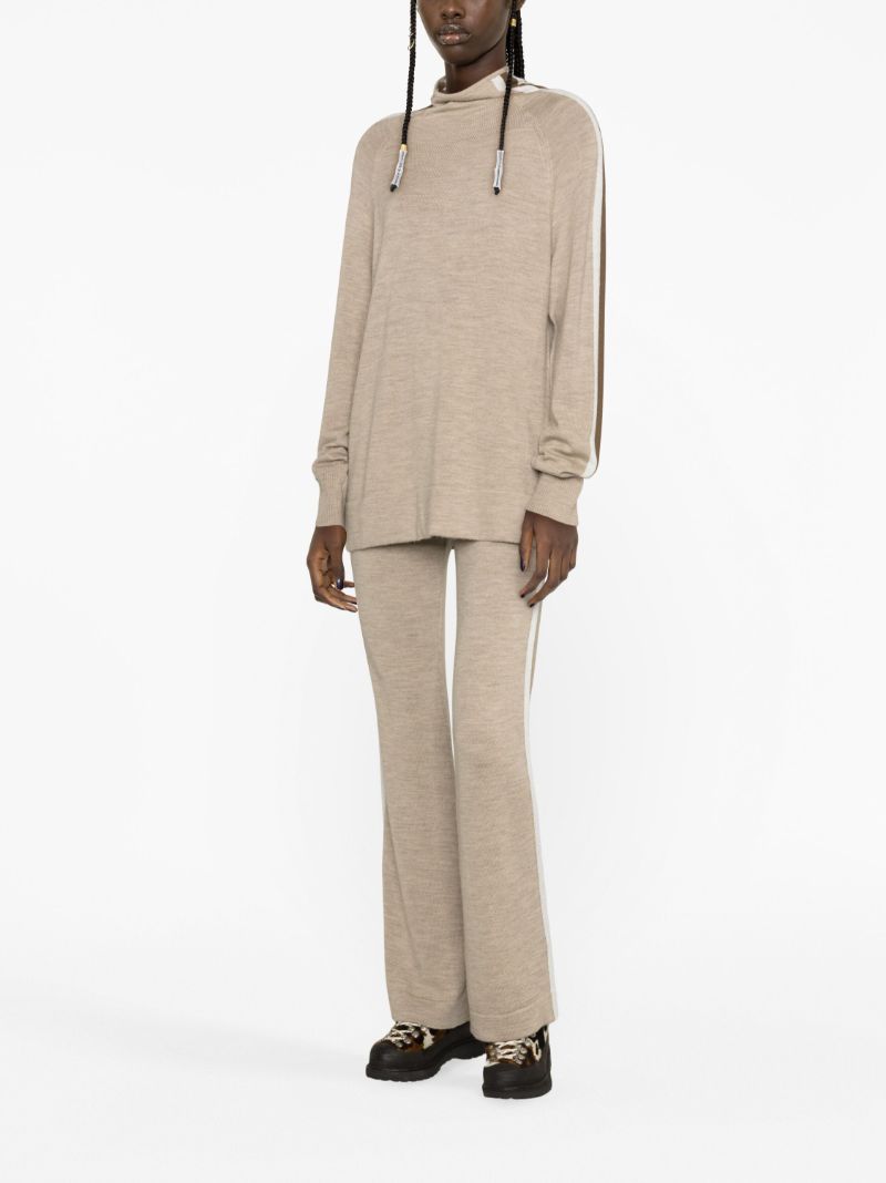 Neutral Geilo Merino Wool Sweater