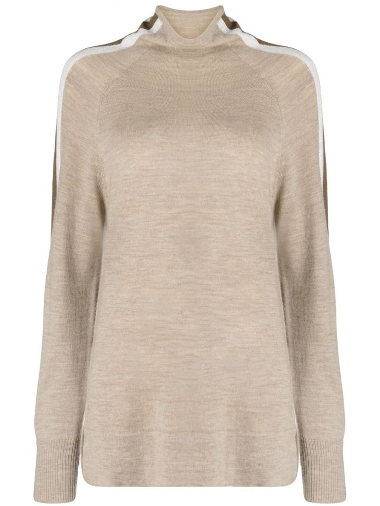 Neutral Geilo Merino Wool Sweater