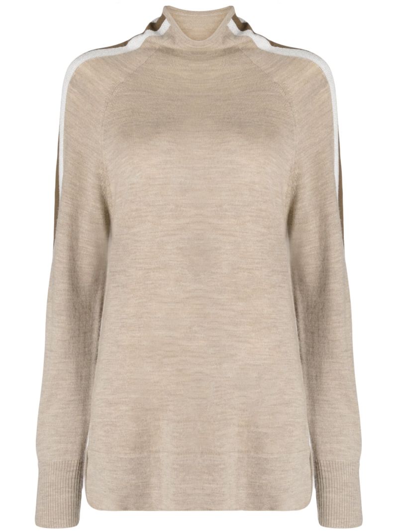Neutral Geilo Merino Wool Sweater