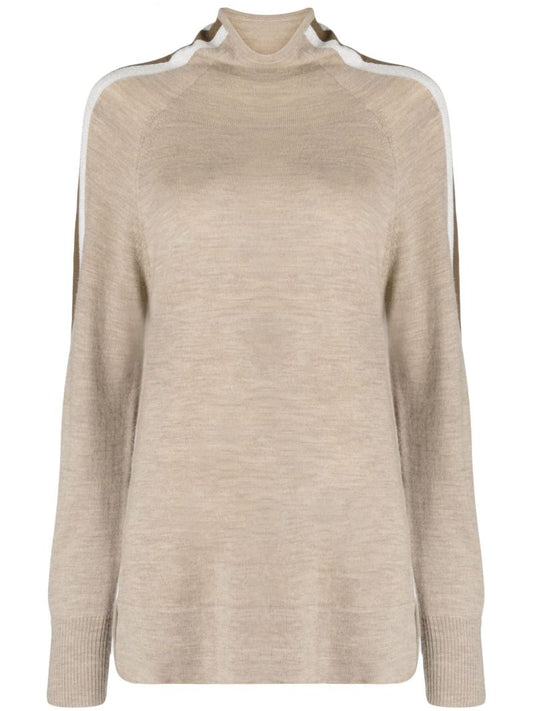 Neutral Geilo Merino Wool Sweater