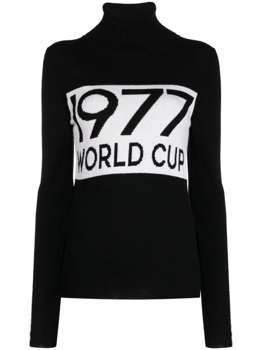 Black 1977 World Cup Sweater