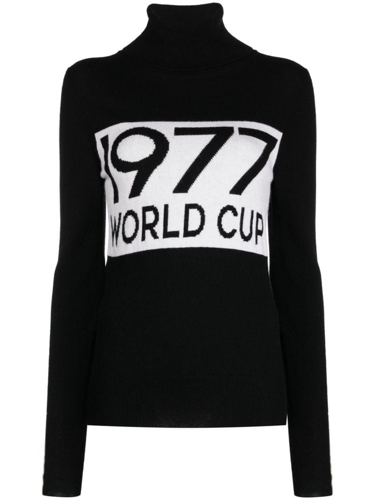 Black 1977 World Cup Sweater