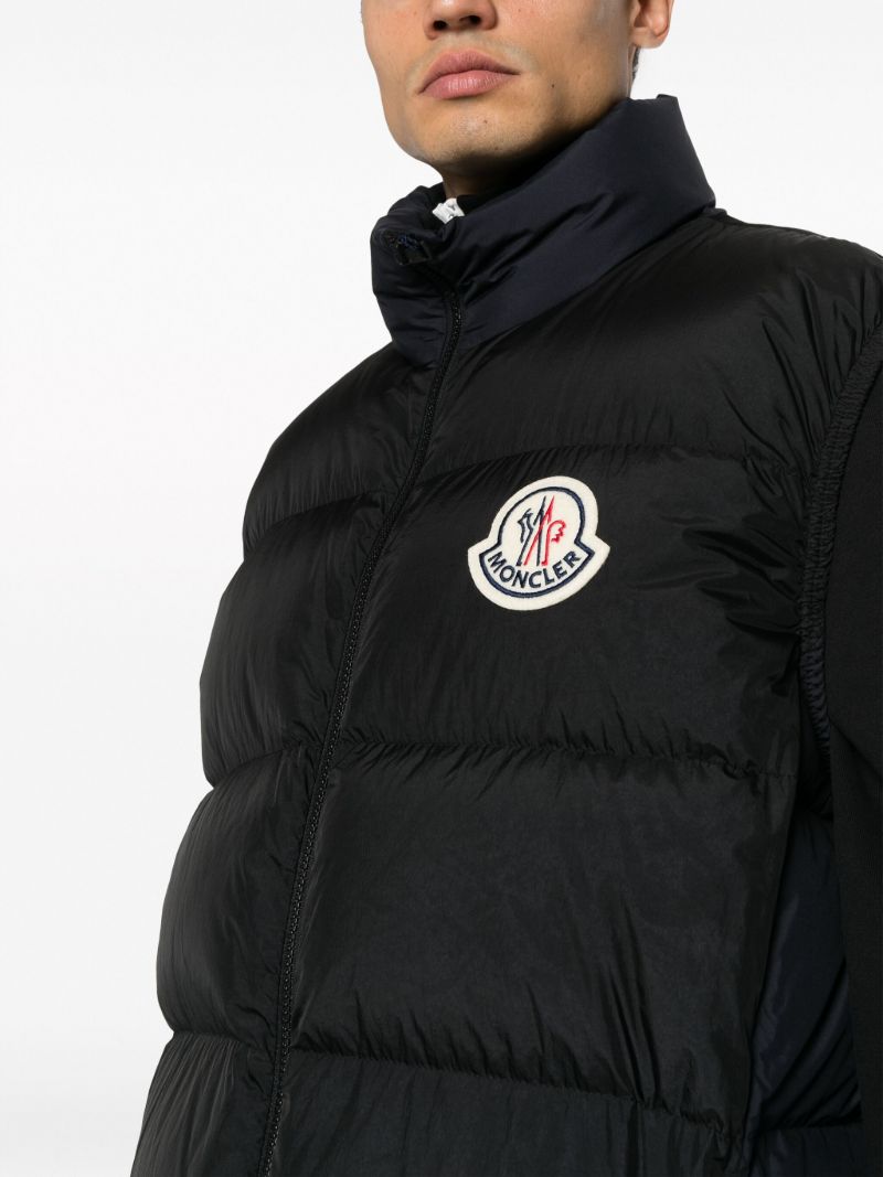 Black Almaz Logo Patch Gilet
