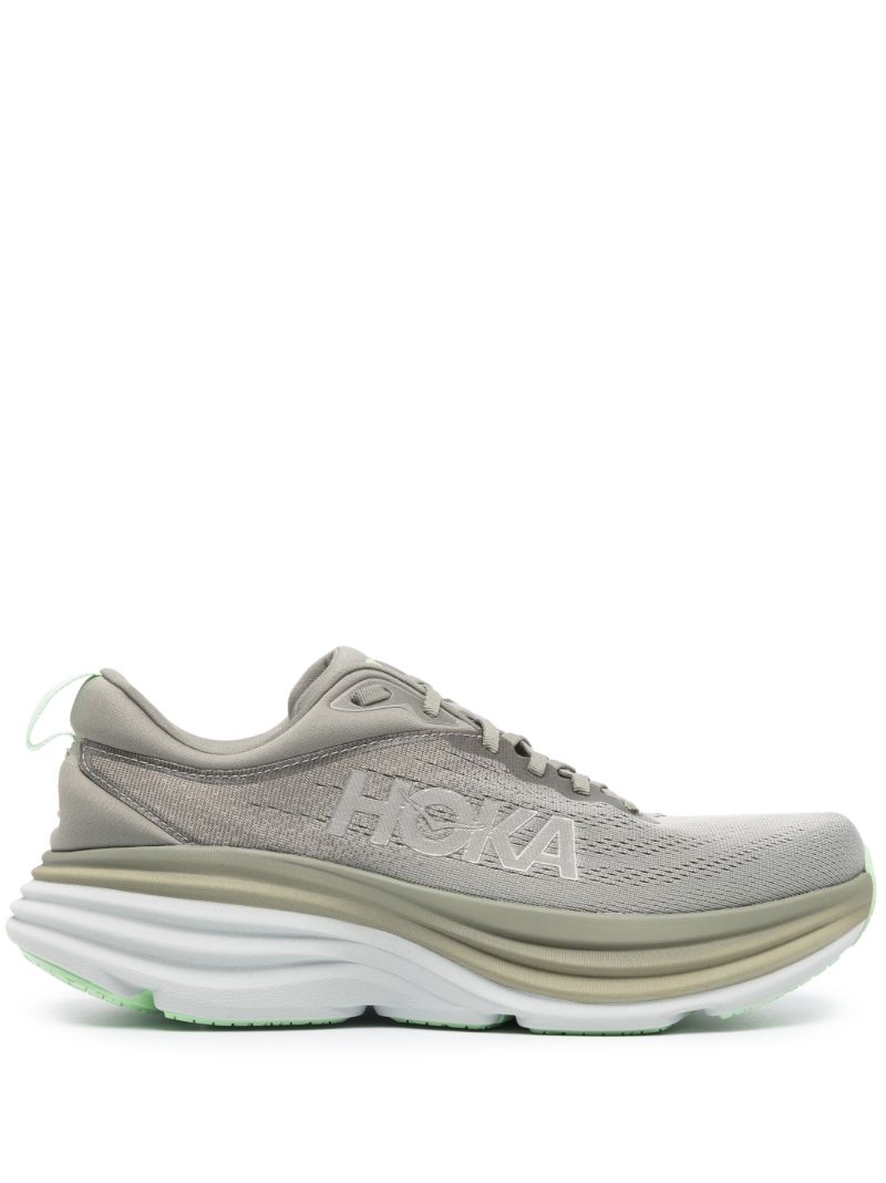 Grey Bondi 8 Running Sneakers
