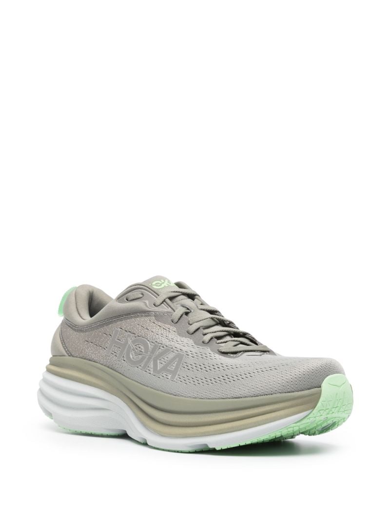 Grey Bondi 8 Running Sneakers