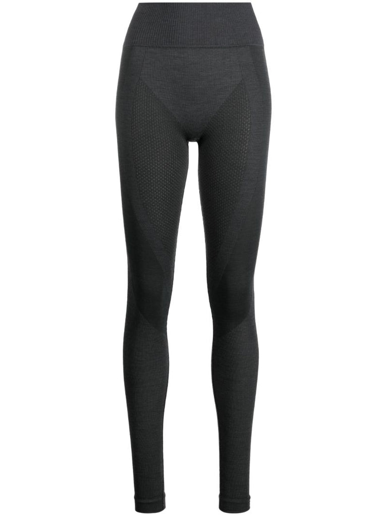 Green Racer PiquÃ_x0083_Â© Ski Leggings