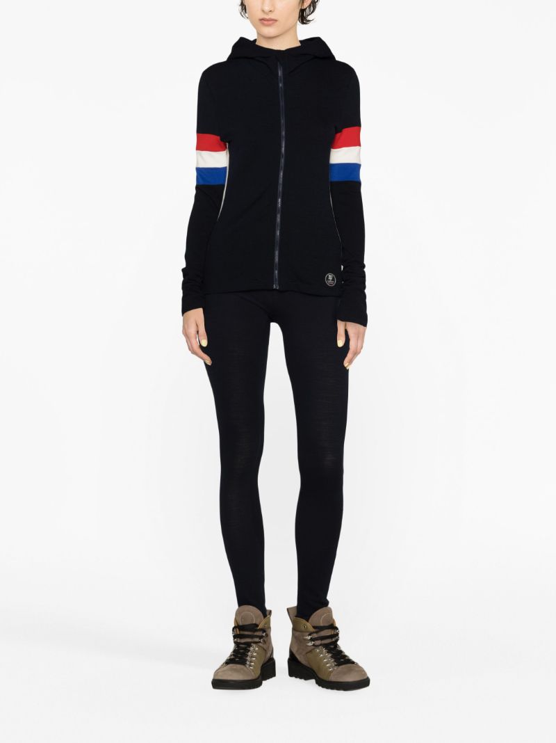 Blue Basic Ski Leggings