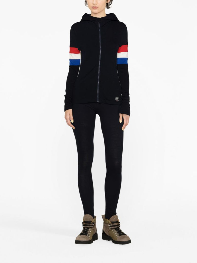 Blue Basic Ski Leggings