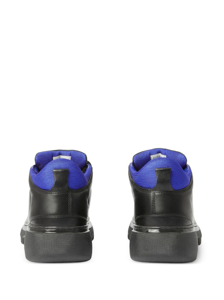 Black Leather Trek Boots