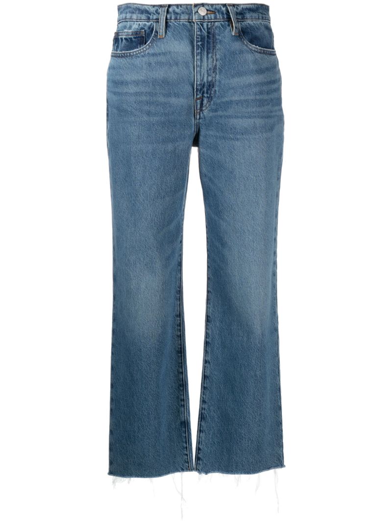 Blue Le Jane Cropped-leg Jeans