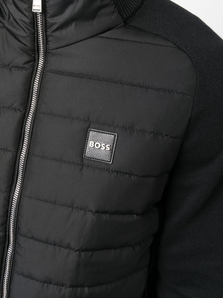 Black Hybrid Padded Jacket