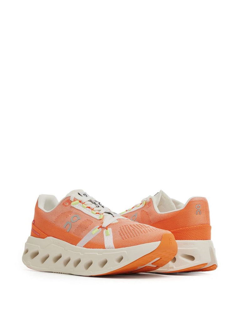 Orange Cloudeclipse Mesh Sneakers