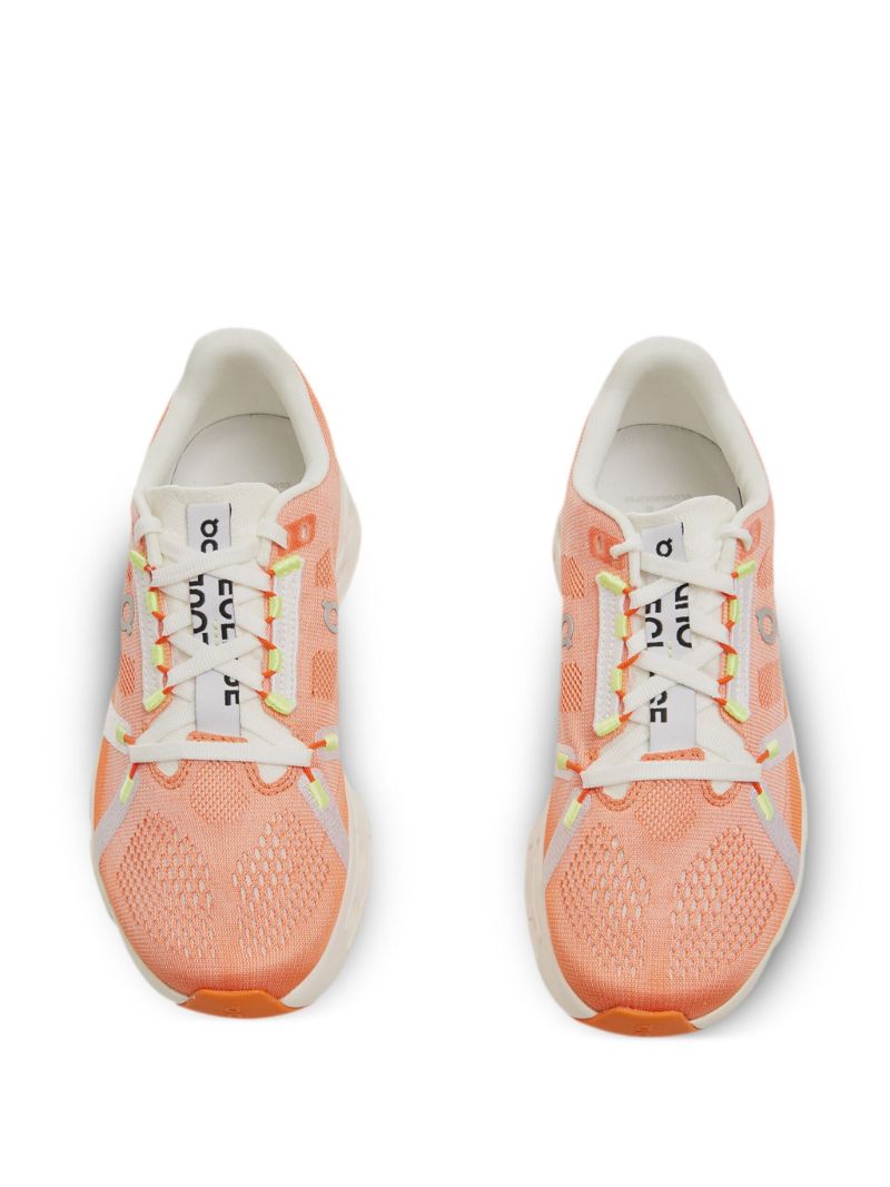 Orange Cloudeclipse Mesh Sneakers