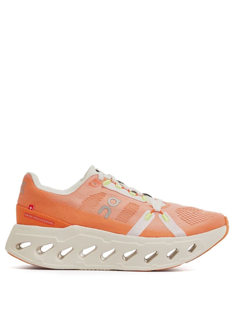Orange Cloudeclipse Mesh Sneakers
