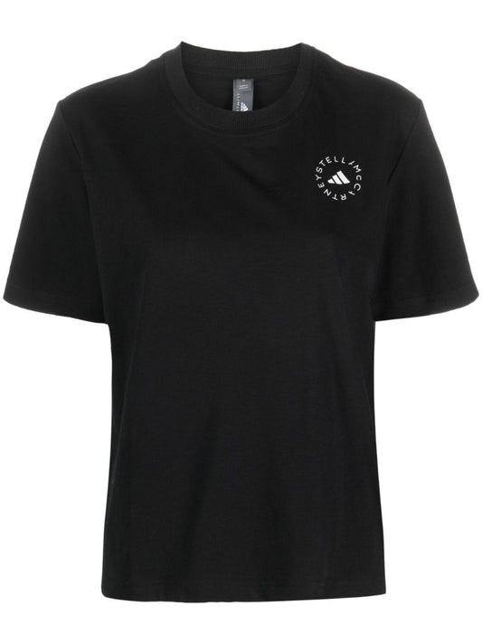 Black Truecasuals Logo-print T-shirt