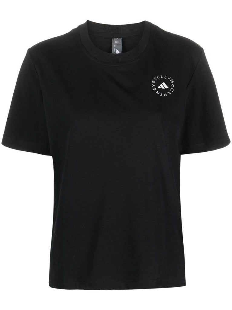 Black Truecasuals Logo-print T-shirt