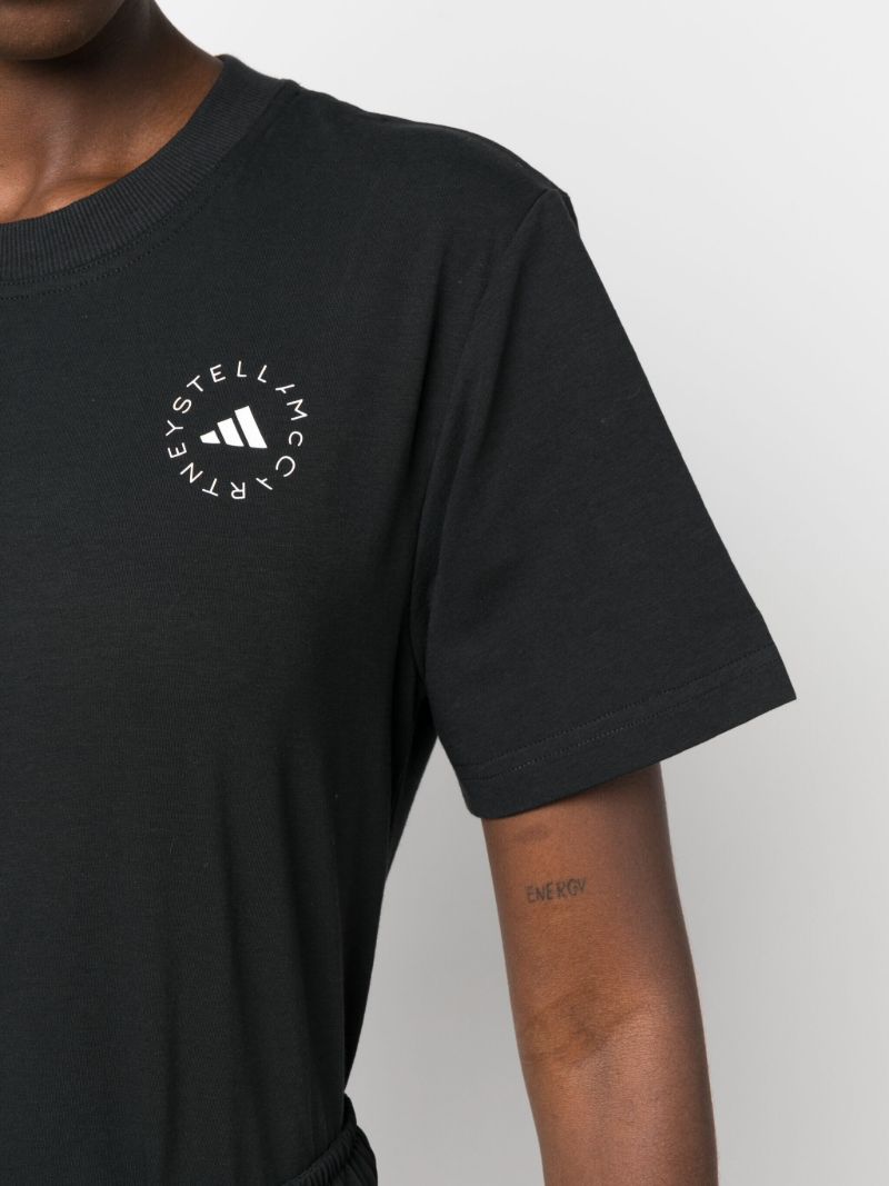 Black Truecasuals Logo-print T-shirt