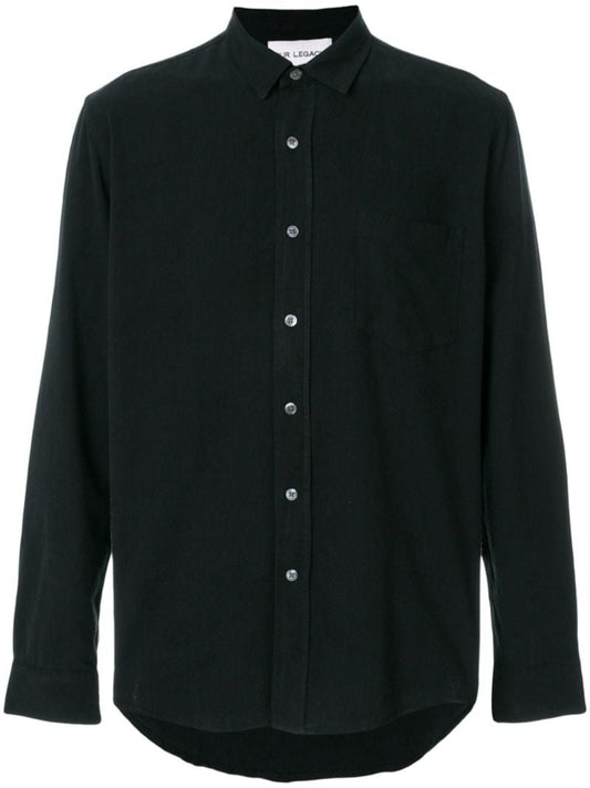 Black Silk Shirt