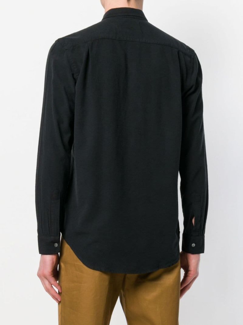 Black Silk Shirt