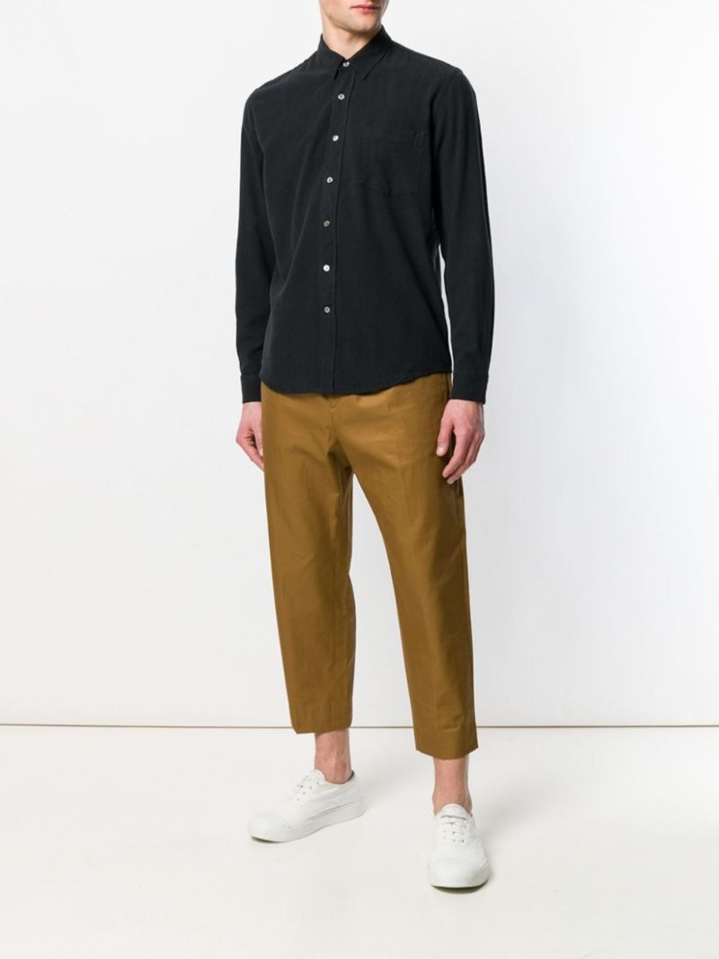 Black Silk Shirt