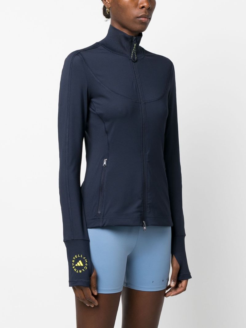 Blue Truepurpose Zip-up Training Jacket